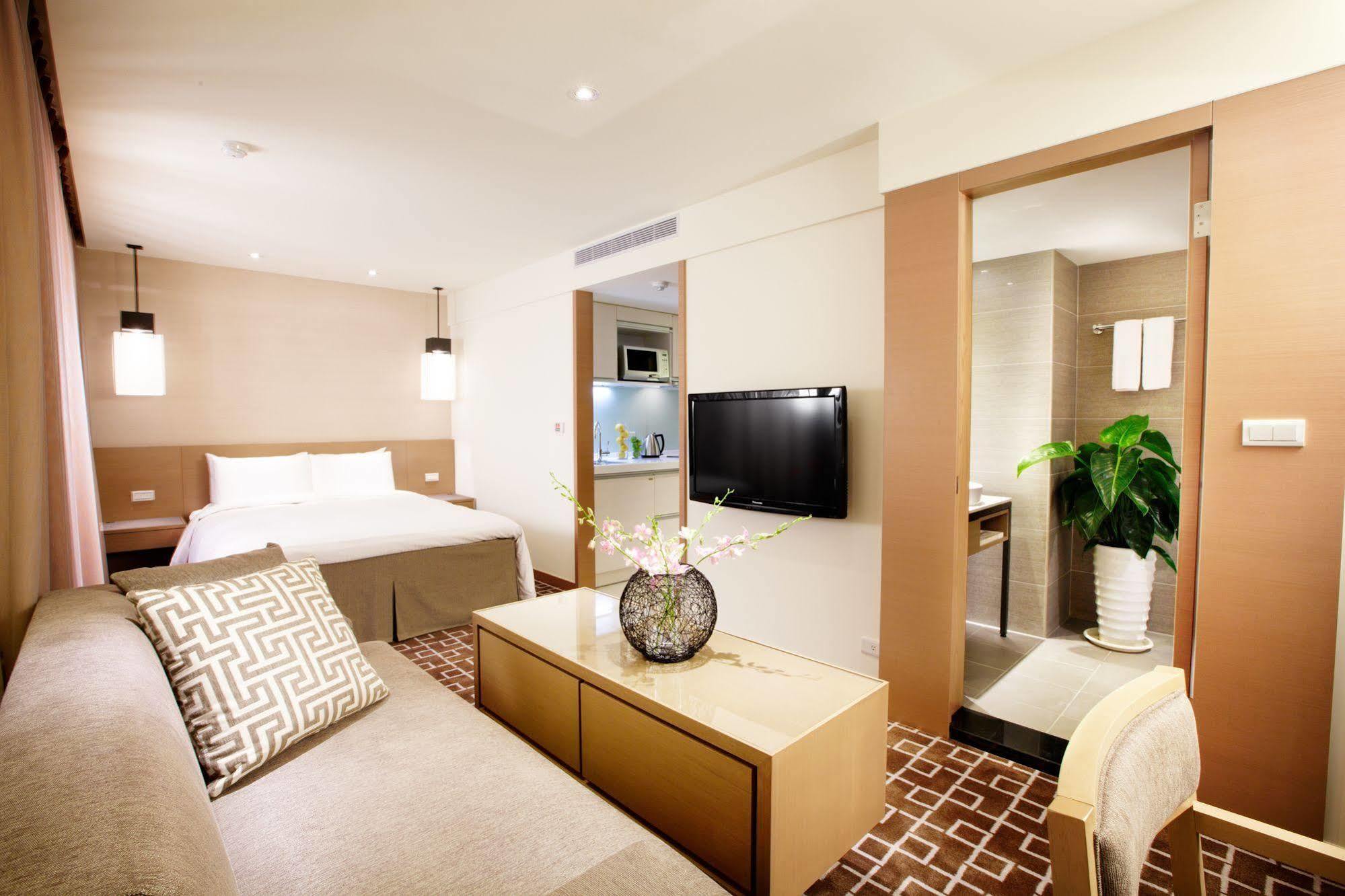 The Corner House Hotell Taipei Exteriör bild