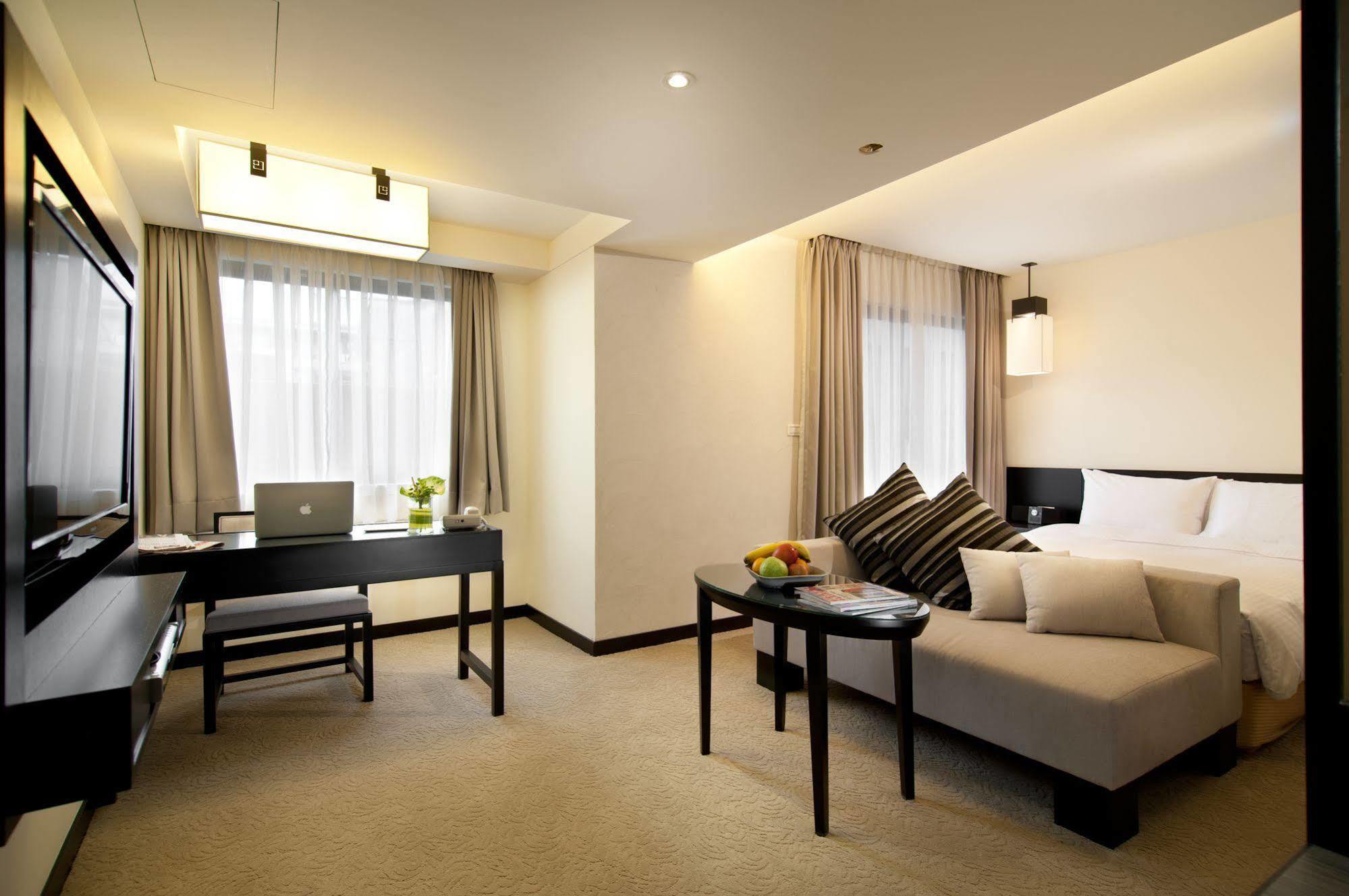 The Corner House Hotell Taipei Exteriör bild